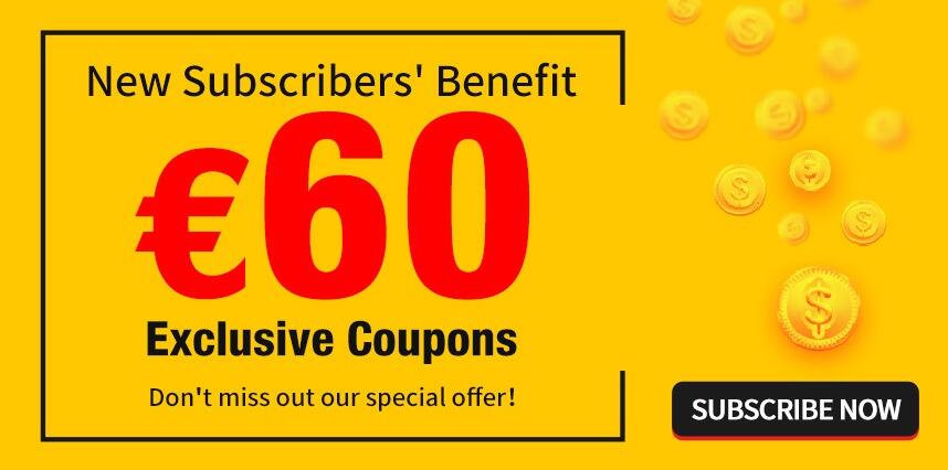 €60 Coupon Package Subscribe