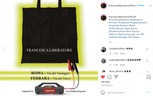 Francesca Liberatore official IG post