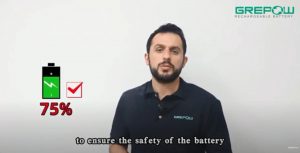 smart battery shows the details