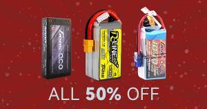 RC FPV Heli Lipo Battery Christmas Hot Sale 50% Off
