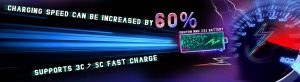 NMC 532 fast charge lipo battery