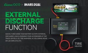 Gens ace Imars  Dual Smart Balance Charger with external  charger function