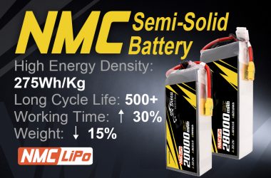 Tattu NMC Semi Solid Battery for Drone