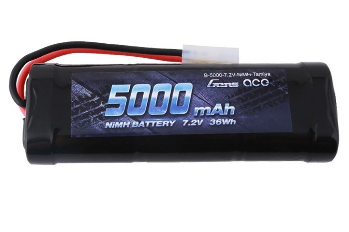Gens ace 5000mAh 7.2V NIMH Battery with Tamiya Plug - Gens Ace