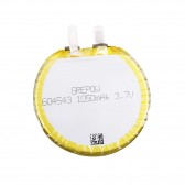 Grepow 1050mAh 3.7V Round Shaped Lipo Battery 6045043
