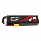 Gens ace 6750mAh 14.8V 60C 4S1P Lipo Battery Pack PC material case with XT90 plug