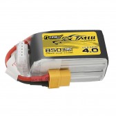 Tattu R-Line 850mAh 14.8V 4S1P 130C Lipo Battery Pack with XT60 Plug