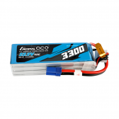 Gens ace 3300mAh 22.2V 45C 6S1P Lipo Battery Pack with EC5 Plug