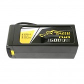 Tattu Plus 16000mAh 22.2V 15C 6S1P Lipo Battery Pack with AS150+XT150 plug