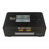 GensAce Imars Dual Channel AC200W/DC300Wx2 Smart Balance RC Charger - UK Black
