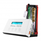 Gens ace Bashing 5500mAh 2S1P (1pcs) + Imars III Smart Balance RC Battery Charger Bundle