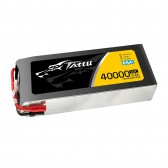 Tattu 40000mAh 22.8V 10C 6S1P High Voltage Lipo Battery Pack with AS150+AS150 Plug