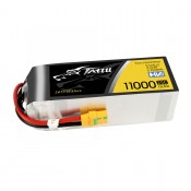 Tattu 11000MAH 22.8V HV 25C 6S1P Lipo Battery Pack with XT90-S(anti-spark) Plug