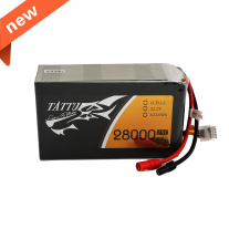 Tattu 28000mAh 22.2V 25C 6S1P Lipo Battery Pack with AS150+XT150