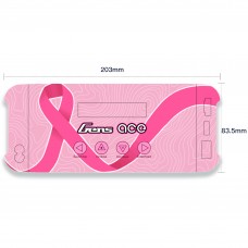 Charger sticker-Pink crawl for cure
