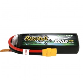 Gens ace 5000mAh 11.1V 3S1P 60C Lipo Battery Pack with XT90 Plug Bashing Series