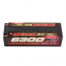Gens ace 6300mAh  4S 15.2V 140C HardCase 59# Redline Series Lipo Battery with 5.0mm bullet for RC Car