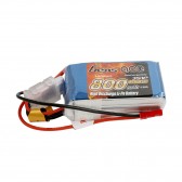 Gens ace Lipo 800mAh 11.1V 45C 3S1P Lipo Battery Pack