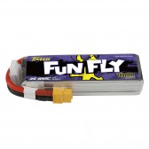 Tattu Funfly Series 1800mAh 11.1V 100C 3S1P Lipo Battery Pack with XT60 Plug