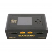 Gens Ace IMARS D300 G-Tech Channel AC/DC 300W/700W RC Battery Charger-UK Black