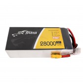 Tattu NMC 28000mAh 22.2V 5C 6S1P Lipo Battery Pack with XT90-S plug