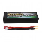Gens ace 5500mAh 2S 7.4V 50C HardCase RC car Lipo battery 10# with T-plug