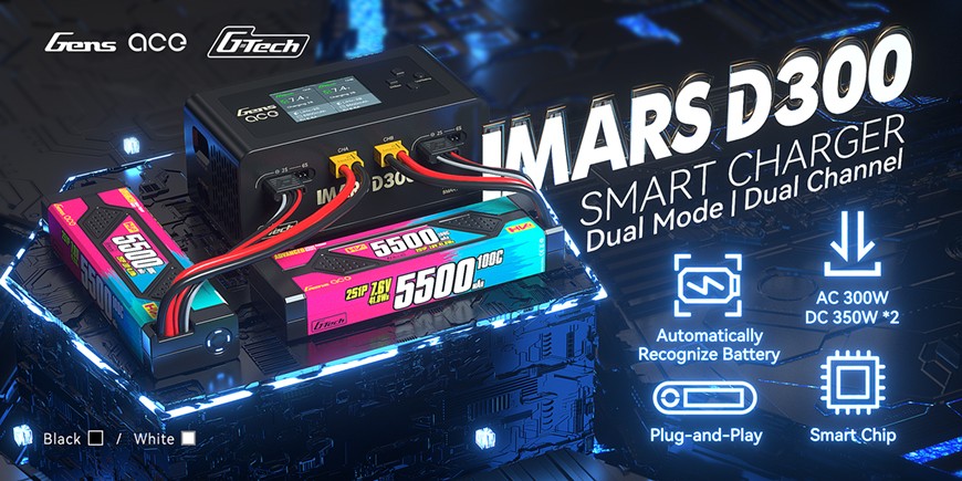 Gens ace G-Tech ECO Smart Charger - Imars D300