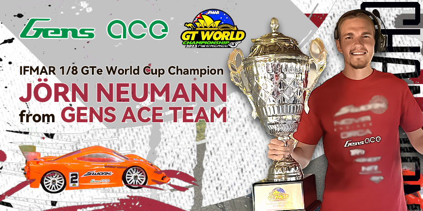 Gens ace Redline Battery win the IFMAR Championship