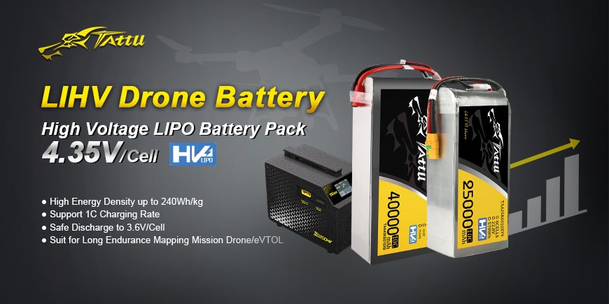 Tattu High Voltage Drone Lipo Battery Pack