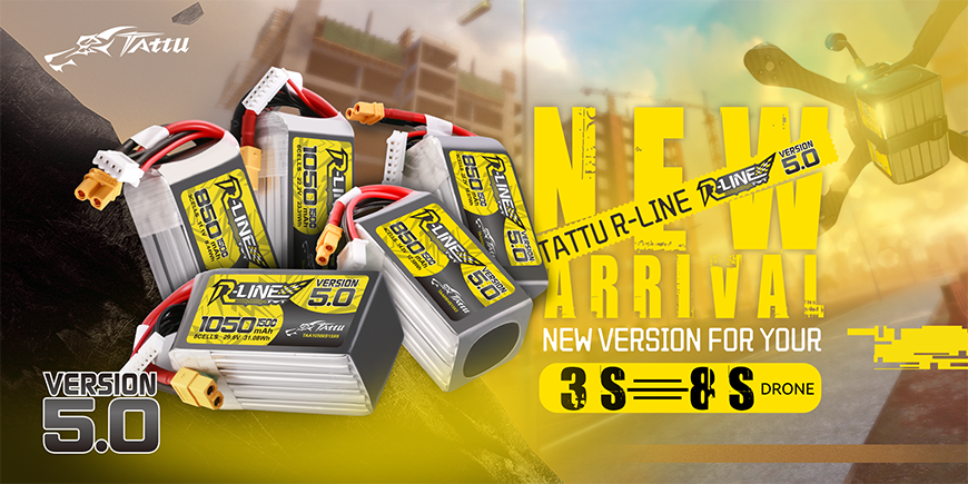 Tattu R-Line Version 5.0 V5 Battery Series