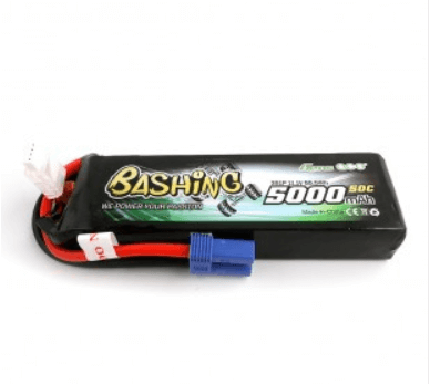 Gens ace 5000mAh 11.1V 3S1P 50C Lipo Battery Pack with EC5 Plug-Bashing Series